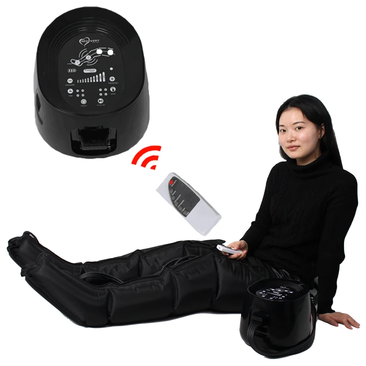 

New Design Portable Normatec Air Relax Compression Therapy Rapid Recovery Boots Foot Leg Massage for Circulation