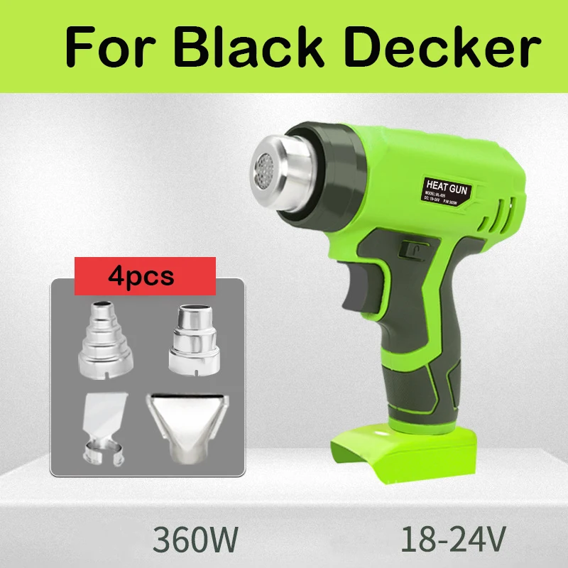 

Беспроводной тепловой фен ZUIDID для Makita/Dewalt/Milwaukee/Bosch 18В