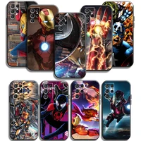 marvel spiderman phone cases for samsung galaxy a51 4g a51 5g a71 4g a71 5g a52 4g a52 5g a72 4g a72 5g coque carcasa