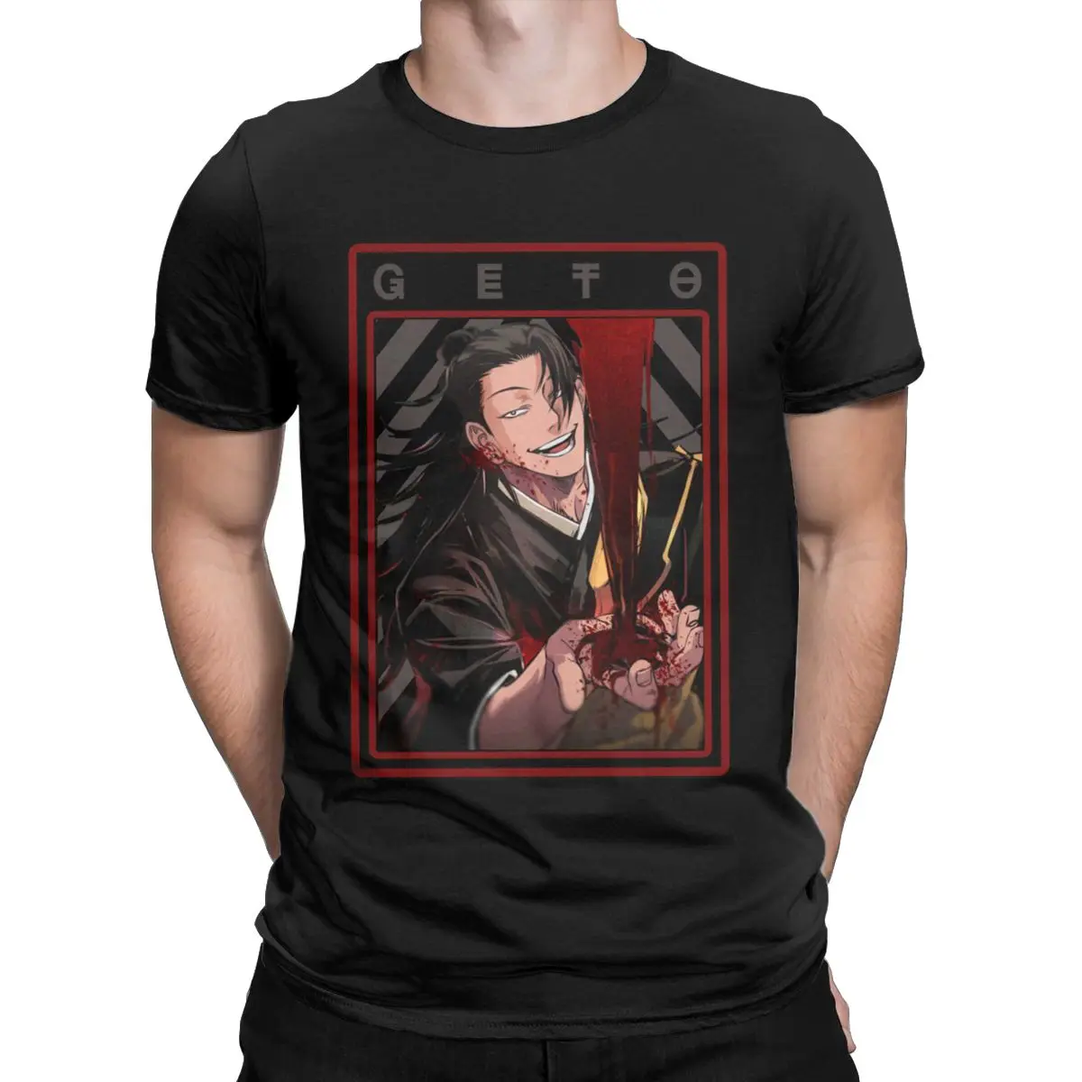 

GETO SUGURU Perfect Gift Slayer Gift Good Gift For Jujutsu Kaisen Lovers t shirt for men Short Sleeve Clothing Adult