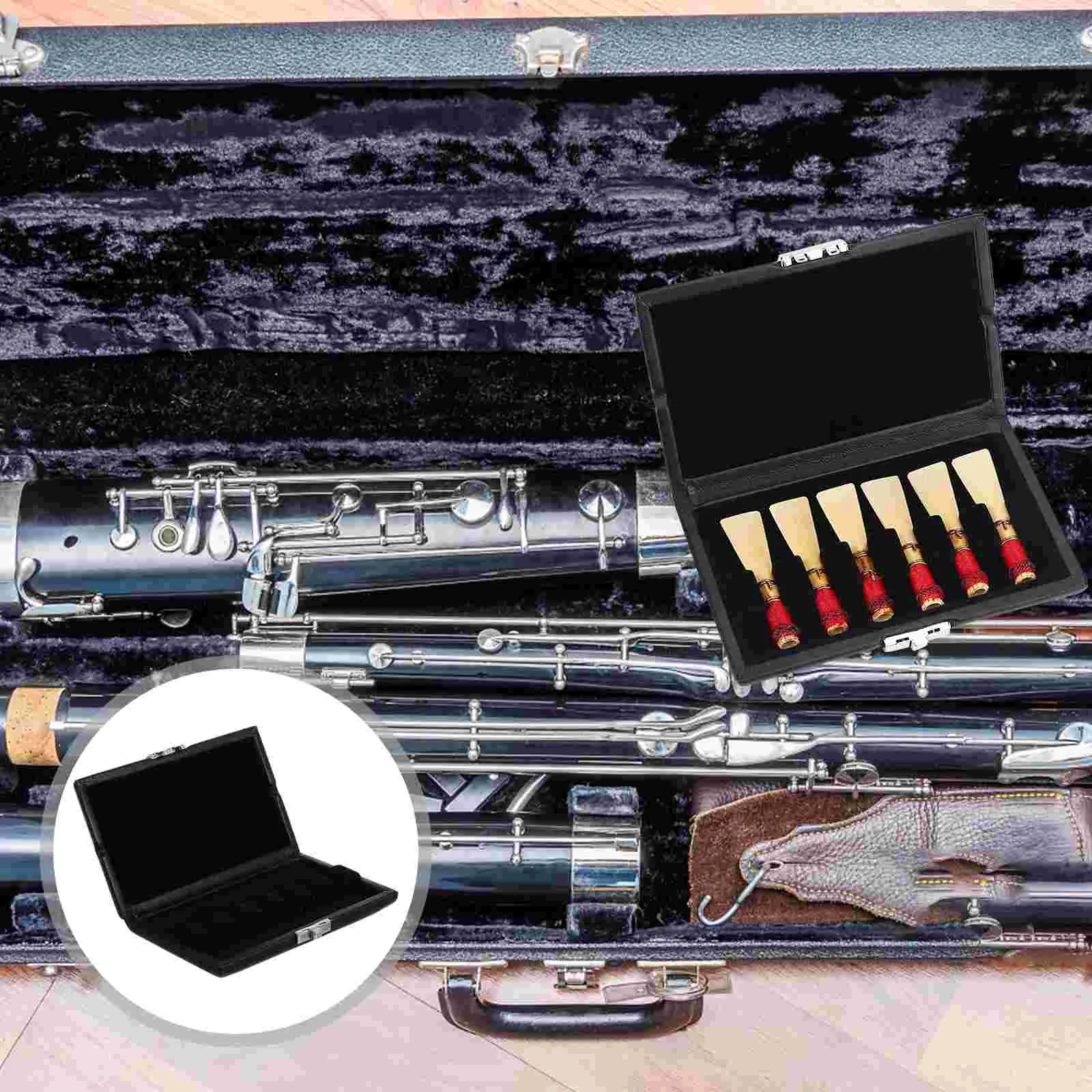 

Bassoon Reed Container Reed Storage Holder Instrument Reed Holder Supply