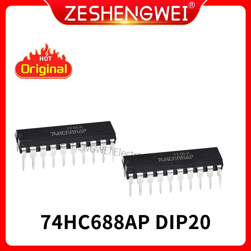 

2PCS/LOT 74HC688AP TC74HC688AP DIP-20 Logic comparator chip In Stock
