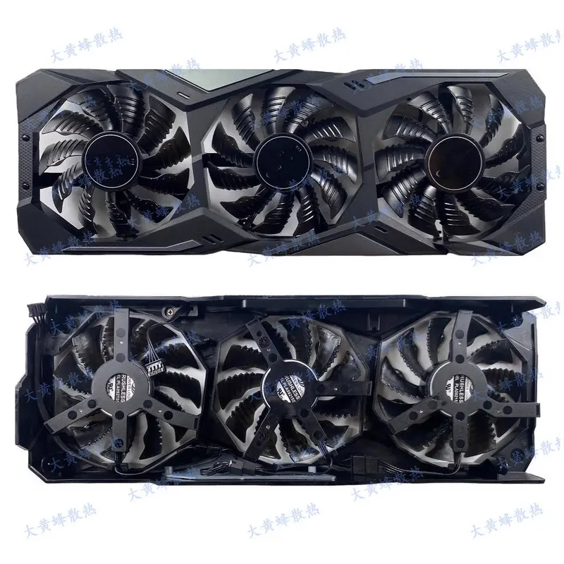 Новые вентиляторы с рамкой для игровой видеокарты Gigabyte RTX2070S RTX2080 RTX2080ti RTX2080S
