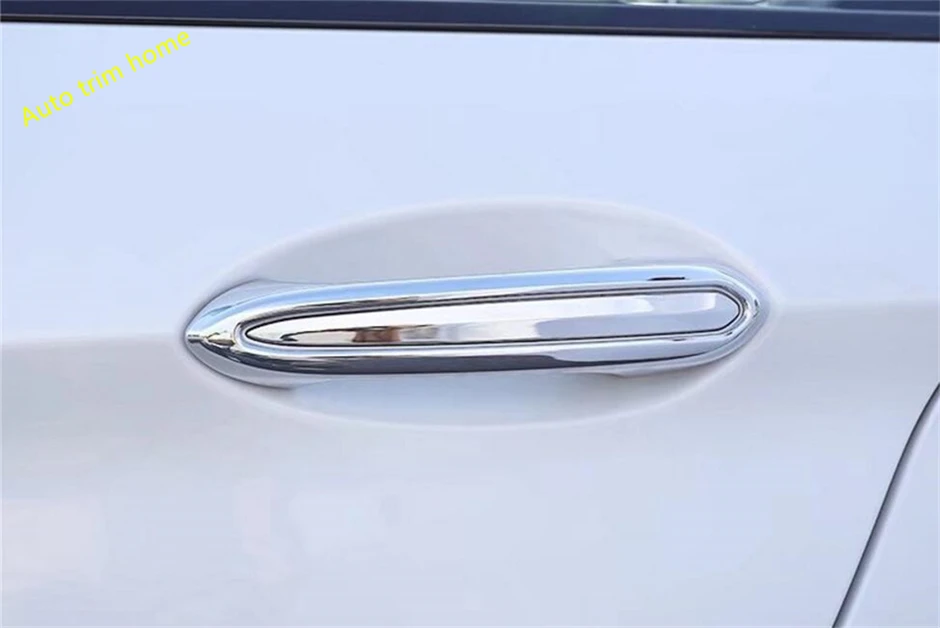 

Car Door Grip Doorknob Handle Bowl Decoration Cap Cover Trim Fit For BMW 5 Series Sedan G30 530I 2017 - 2021 ABS Chrome Exterior
