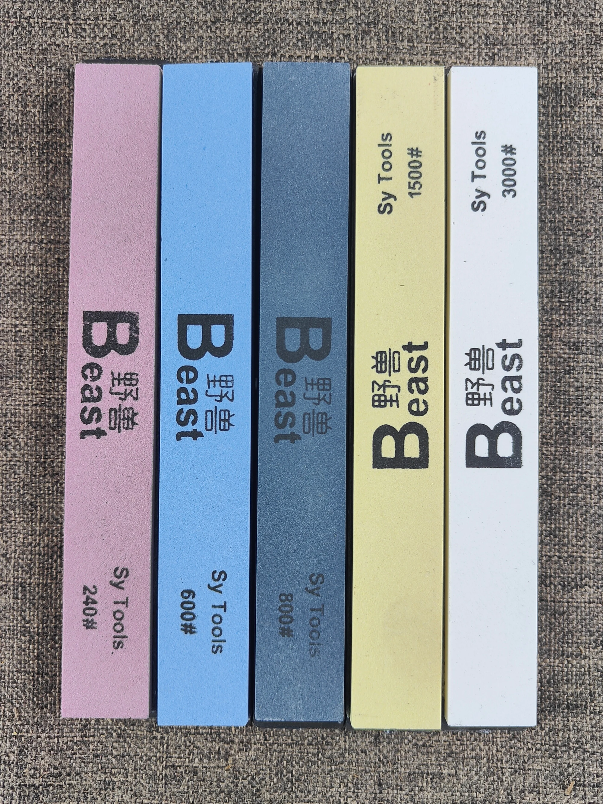 

Наборы камней для заточки ножей Sy Tools 5 шт.