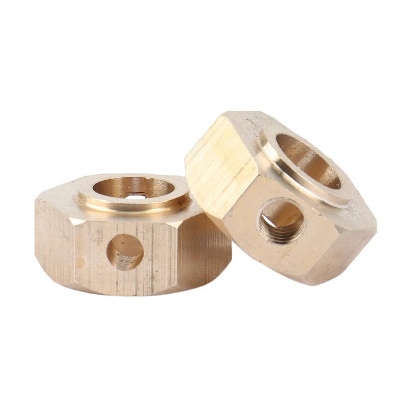 4 шт. 17 мм латунный адаптер ступицы колеса с шестигранным хвостовиком комбайнер