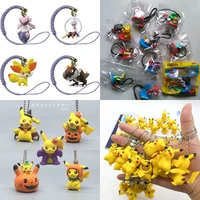 pokemon pendant tyrunt diancie fennekin klefki helioptile litleo snivy emolga pikachu mew doll gifts model anime figures collect