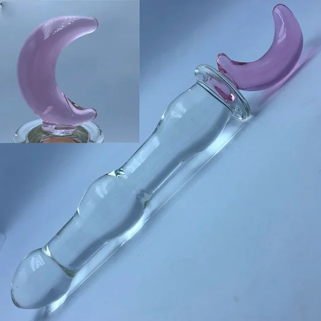 Crystal Glass Anal Plug Vaginal Anus Beads Butt Plug Sexual Toy Adult Dildo for Anal Massage Masturbation Sex Toys for Men Women 3