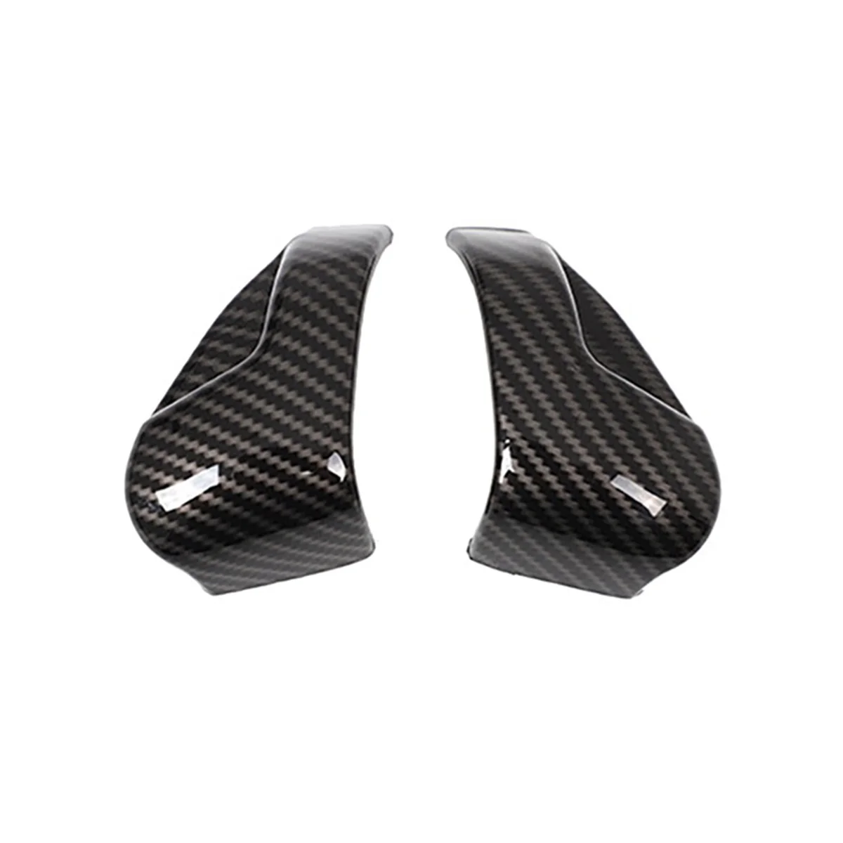 

Автомобильный ABS углеродное волокно Передняя Кнопка ремня безопасности декоративный чехол отделка для Toyota Tacoma 2017-2019