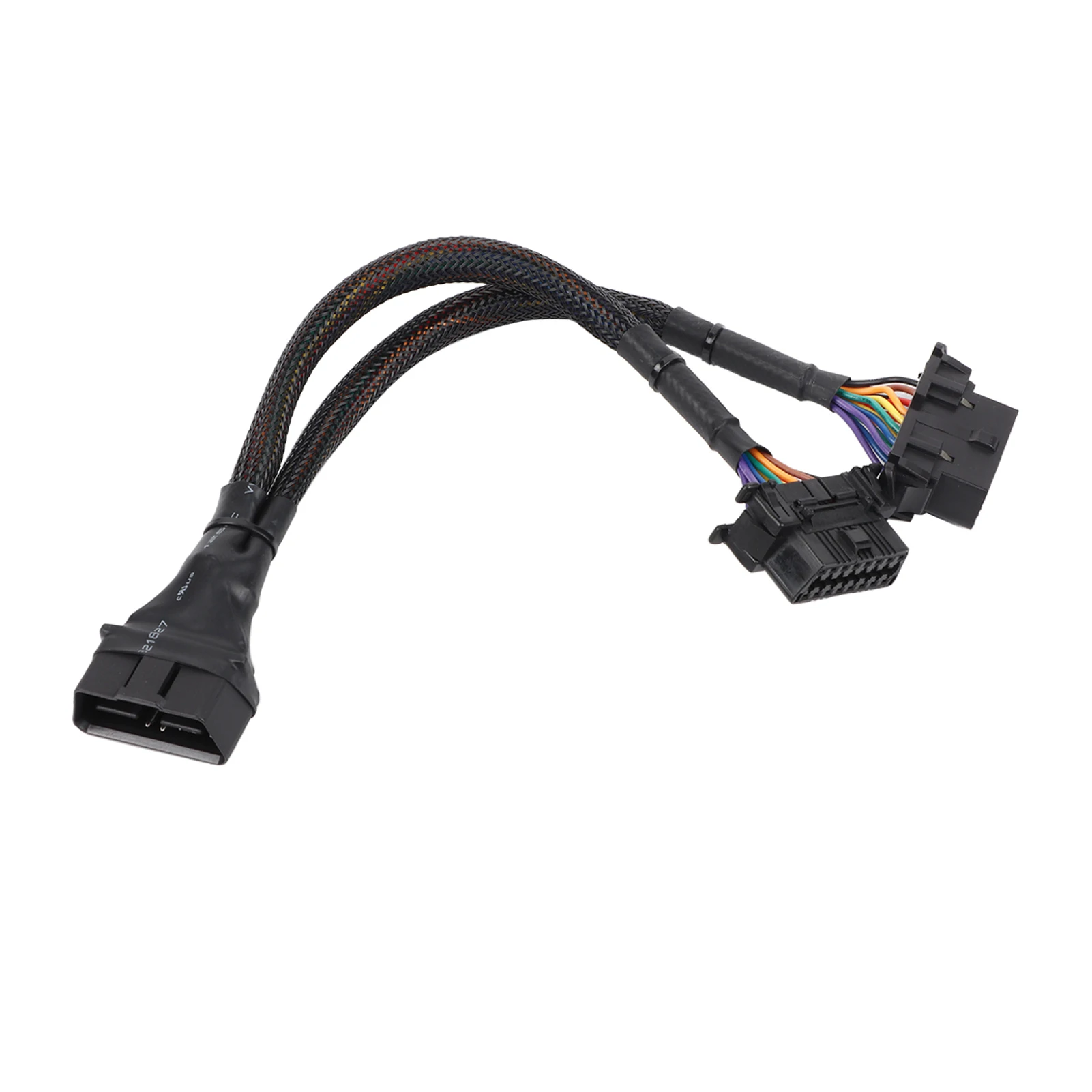 

1 to 2 OBD Adapter Splitter Y Cable Extension Cord Car Diagnostic Scan Tool