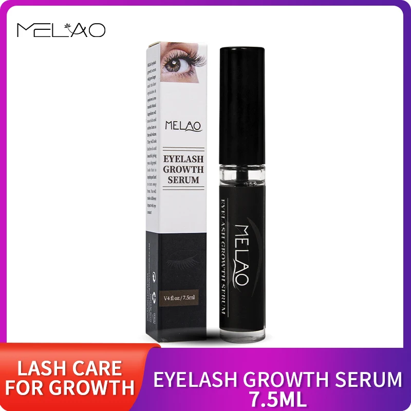 

MELAO Eyelash Growth Enhancer Serum Longer Fuller Thicker Mascara Lengthening Eye Lash Care Lift 7.5ml