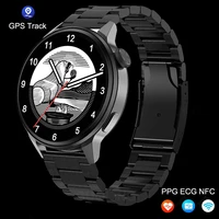 2022 nfc smart watch men bluetooth call sport gps track watch wireless charging custom dial heart rate ecg smartwatch for xiaom