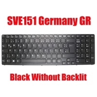 germany gr laptop keyboard for sony for vaio sve151 sve17 series v133830ak3gr3a 149162211de black without backlit new