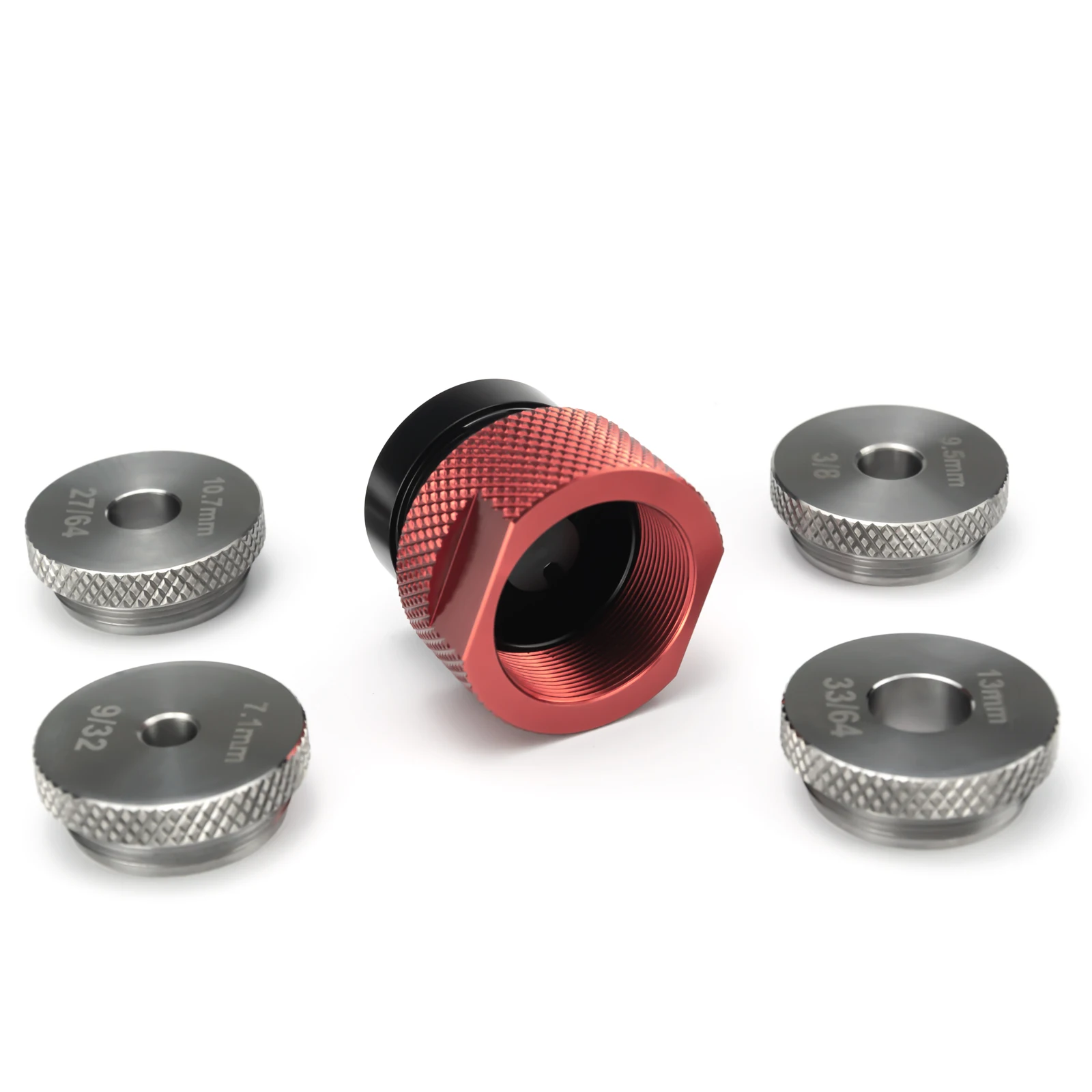 

Guide Drill Jig for Baffle Cone Cups 1.1875x24 Modular Solvent Cleaning Filter Hybrid Tube 1-3/16x24 Thread MST End Cap .22 .45