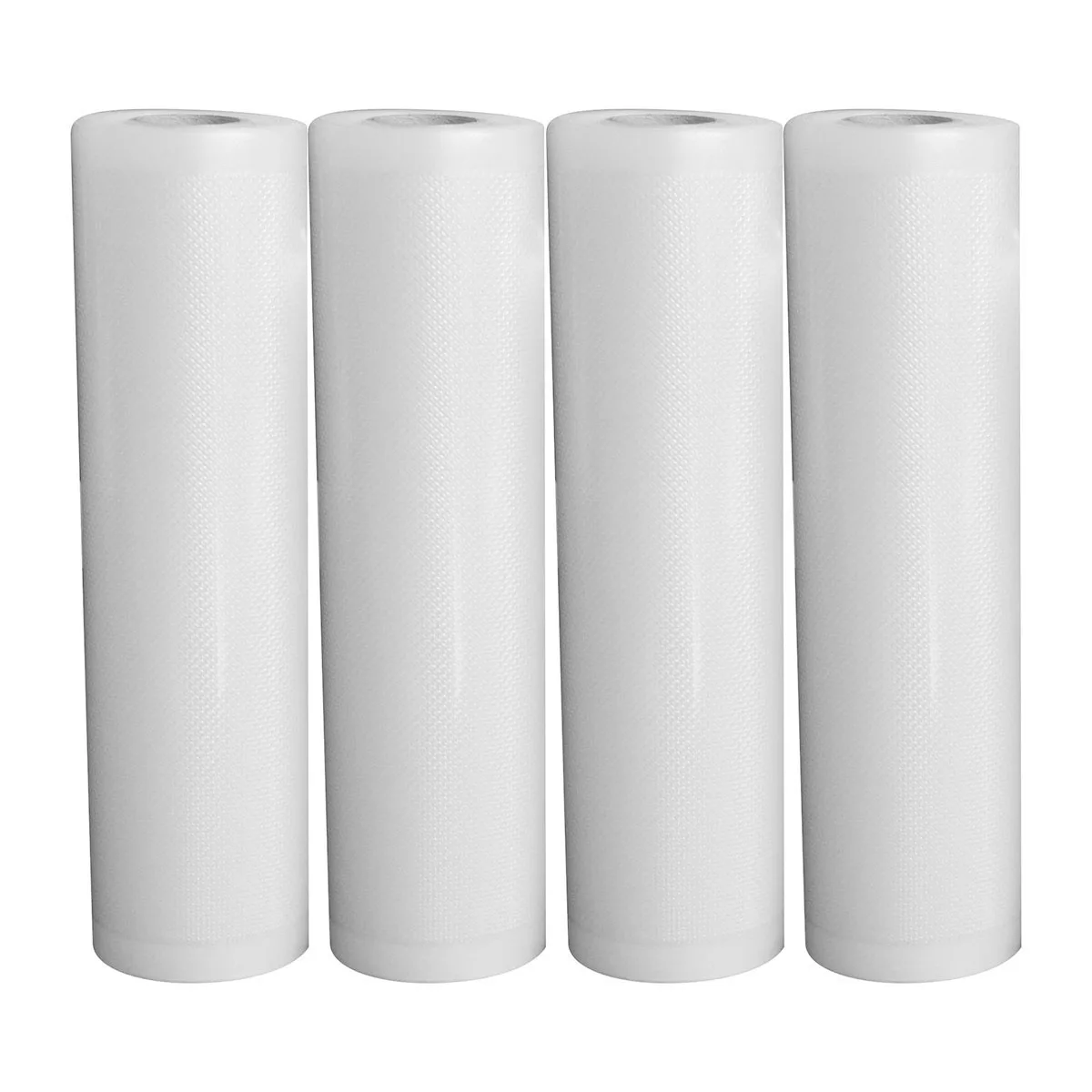 

4 Rolls 20M Vacuum Sealer Roll Food Seal Bag Cuttable Food Saver Bag - 28 * 500cm Vacuum Sealer Roll Vacuum Sealer Roll Vacuum