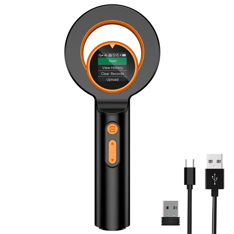 Фото LICE-2X Сканер микрочипов для животных, 3-в-1 (беспроводной 2.4 ГГц + Bluetooth + USB), универсальный сканер микрочипов для животных, Q40 №3