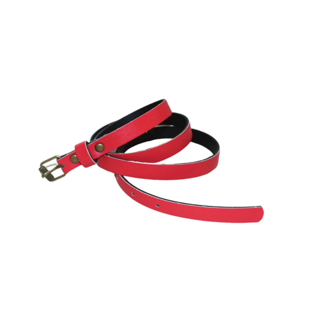 

Pack of 3 Women Waist Belt PU Leather Thin Narrow Belts Strap Festival Party Jean Coat Skirt Decoration Waistband