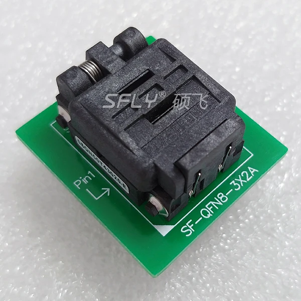 USON8, UDFN8, QFN8_3*2 TO DIP8 Programming Socket (import Socket)