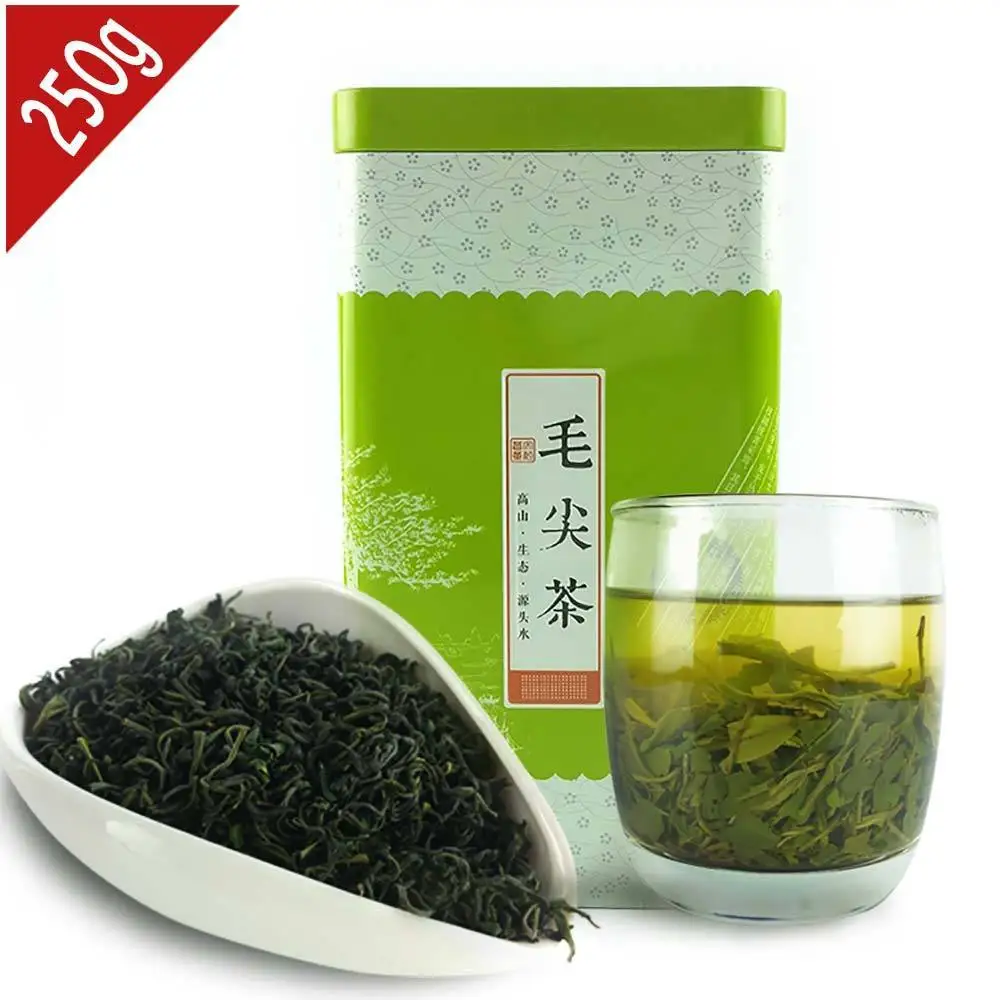 

2022 6A Special Grade Xinyang Maojian Green Chinese Tea High Quality Mao Jian Tea Gift Packing 250g Droshipping Tea Pot