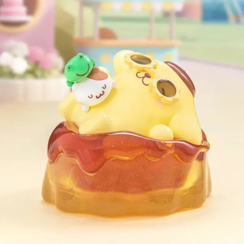 Фото TOPTOY SANRIO POMPOMPURIN Серия «Парк развлечений» — Слепая коробка-сюрприз, Настольное украшение, Игрушки в слепых пакетах, Аниме-фигурка, Милая модель №5