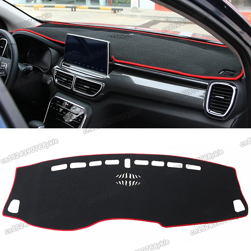 

polyester car dashboard non slip carpet anti Reflective pad for kia sportage ql 2015 2016 2017 2018 2019 2020 accessory gt line