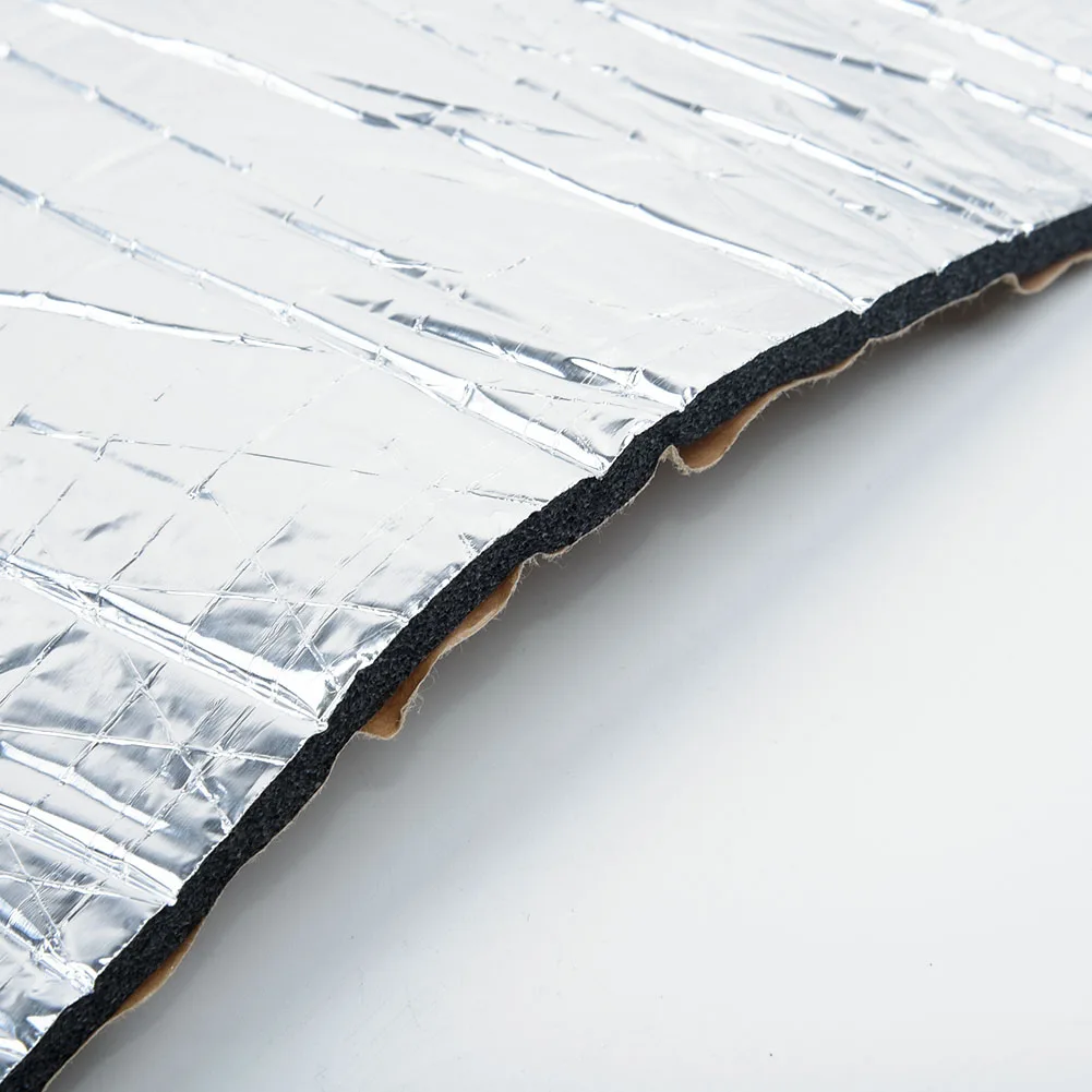 

The Real Color Of The Item May Be Slightly Different FCar Soundproof Deadening Mat Firewall Insulation Audio Noise Insulator Pad