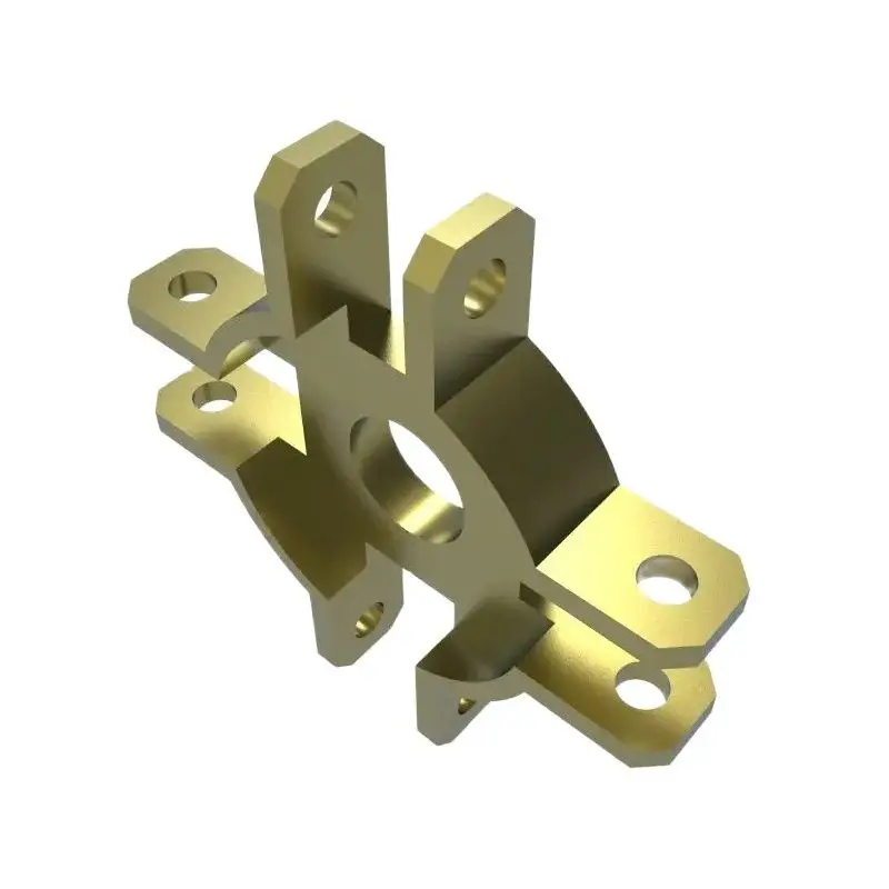

Custom CNC Milling Gold Anodized Aluminum Parts