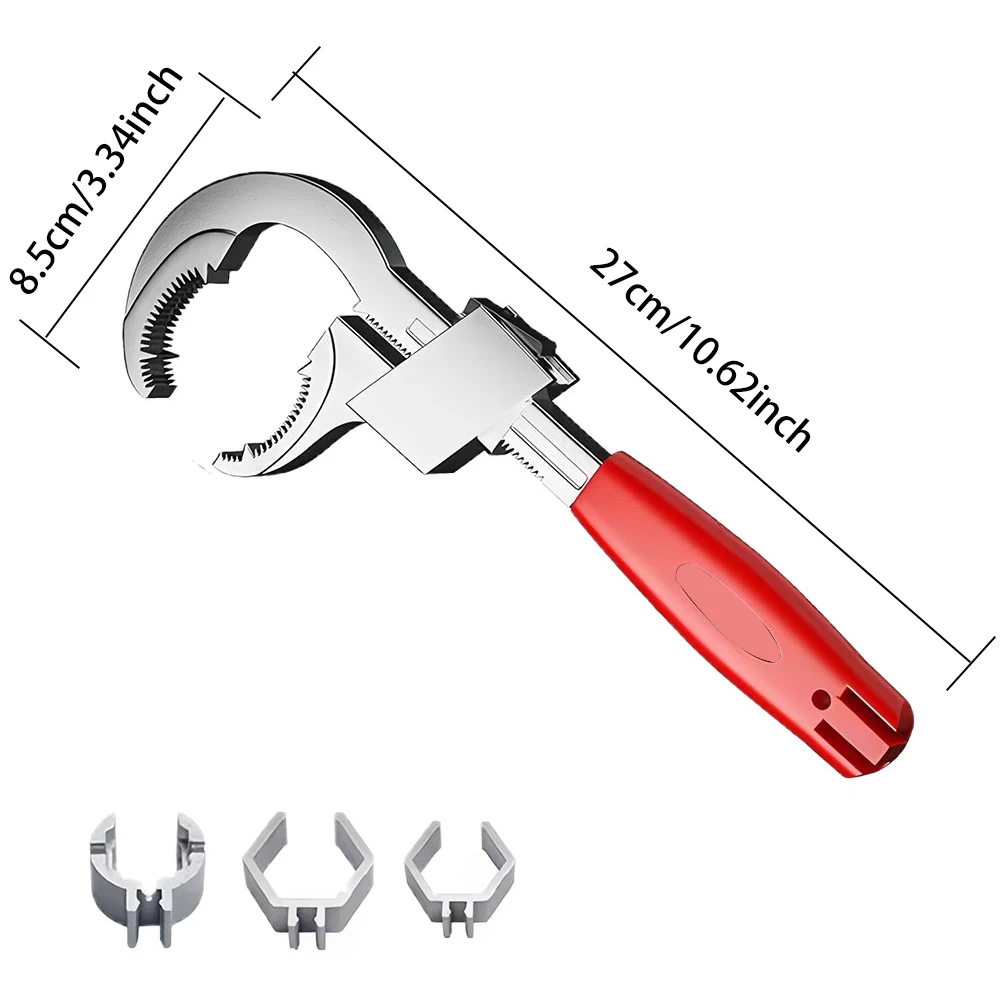 

Регулируемый алюминиевый ключ SIKE для труб
