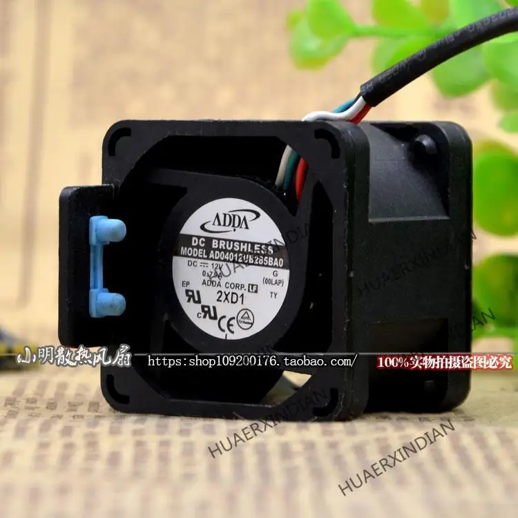 Новый комплект охлаждающего вентилятора AD04012UB285BA0 12 в 0,75 А 4 см 4028 4 ШИМ