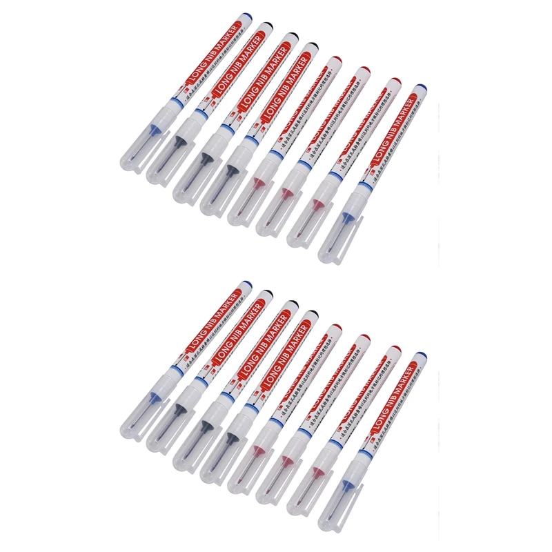 16 многофункциональных маркеров с глубоким отверстием длинный спиральный маркер