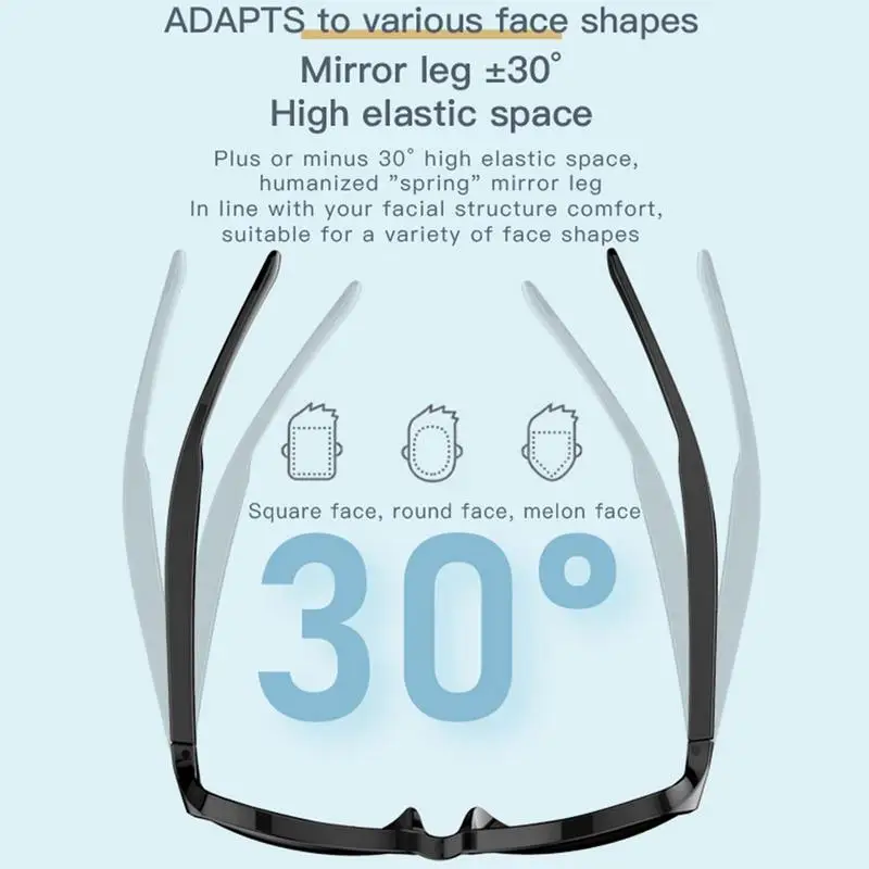 Новые умные солнцезащитные очки портативные F06 с синими зубами HD УФ-защитные