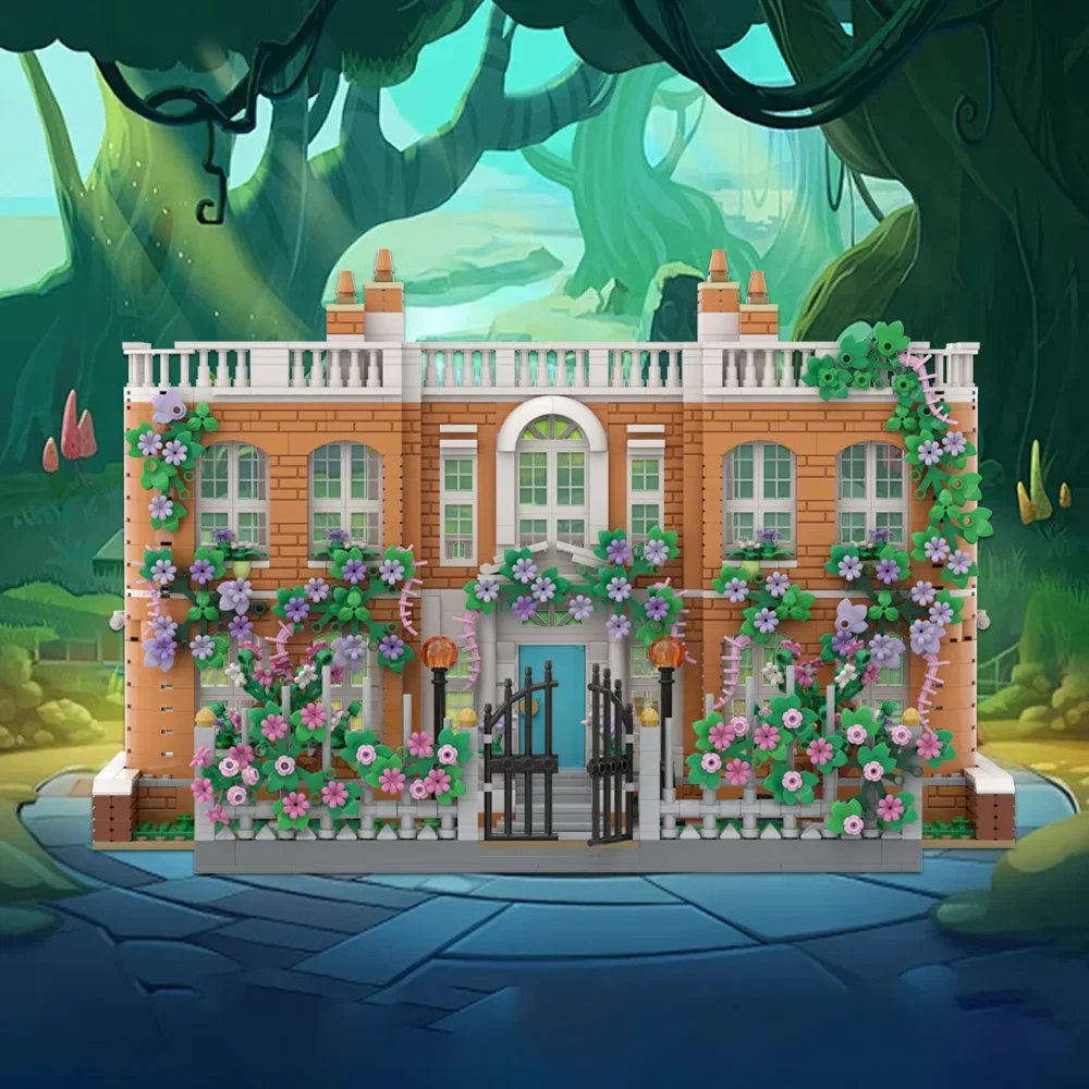 Gobricks MOC Историческая архитектура Бриджертонс арт-музей Строительные блоки