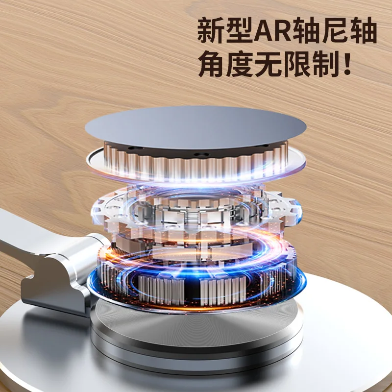 360 ° Поворотный металлический настольный держатель для мобильного телефона