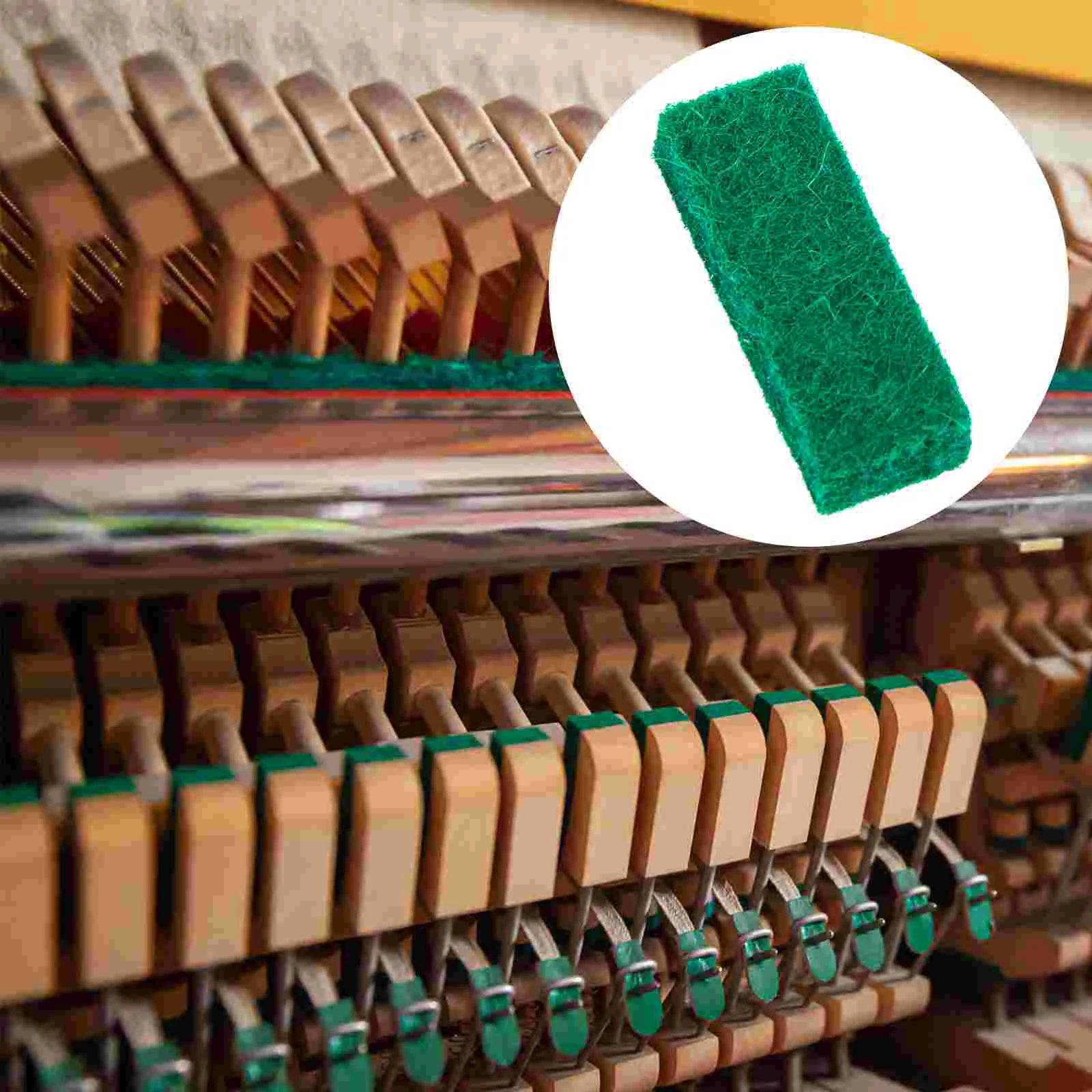 50 шт. демпфирующий войлок для фортепиано профессиональный бесшумный инструмент