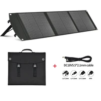 19V 100W Solar Panel monocrystalline Charger 12V Portable Foldble Solar Panel China For Boats/Out-door Camping/Car/RV