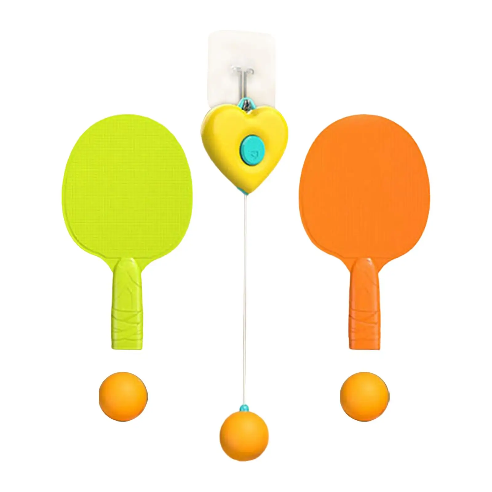 

Hanging Pingpong Trainer Adjustable Self Training Tennis Practice Equipment Training Device for Boys Children Adults Kids Gifts