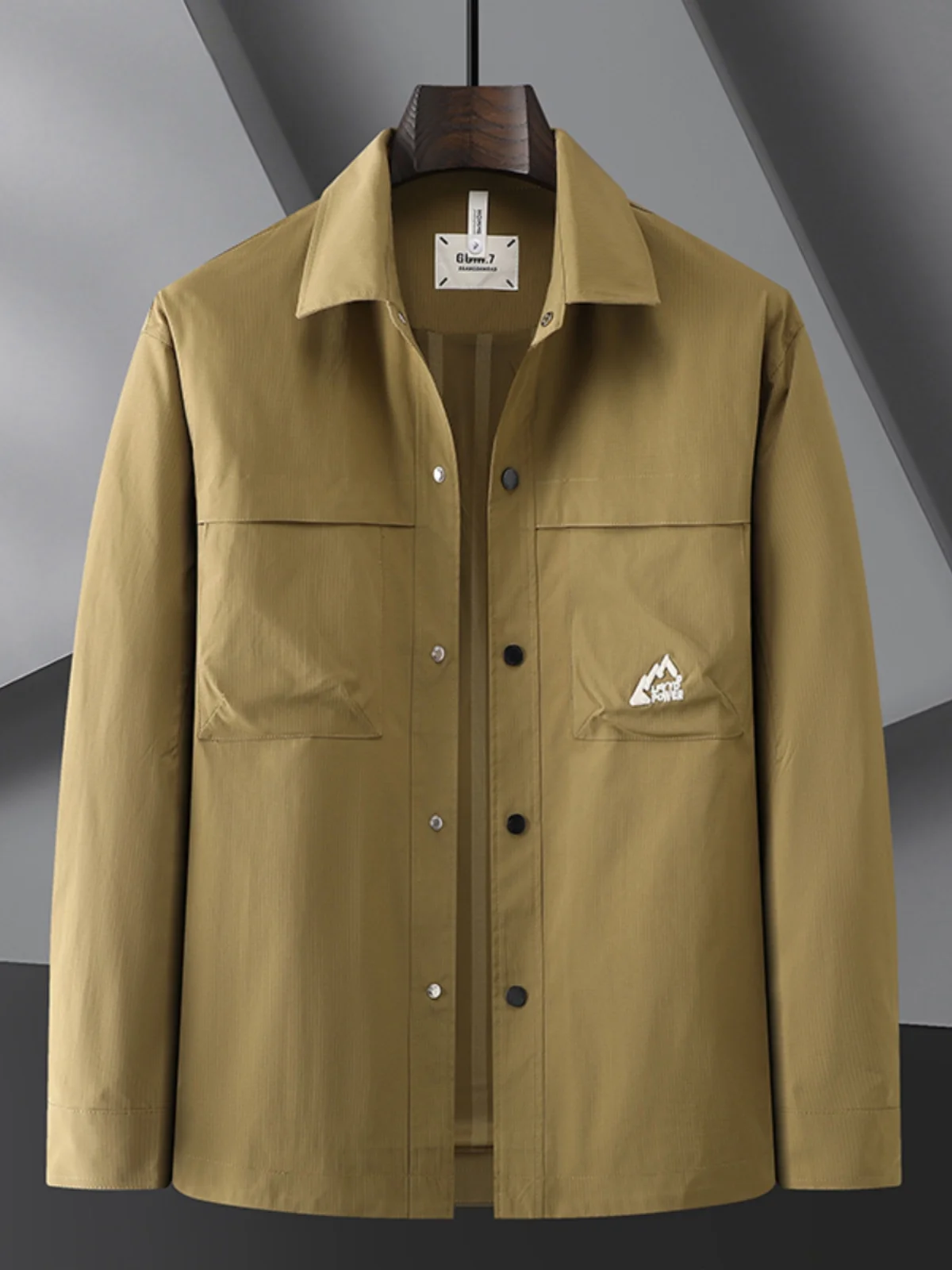 Весенне-осенняя мужская новая куртка модная верхняя одежда больших размеров для