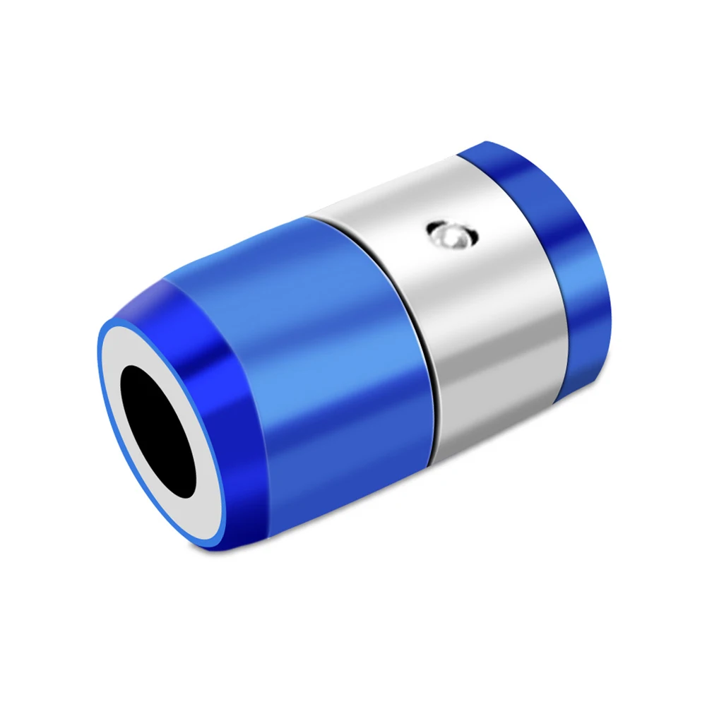 

Magnetic Screwdriver Bits Heads Metal Screwdriver Head Magnetizer Universal Magnetic Ring For 6.35mm Hand Tool Magnet Bit Ring