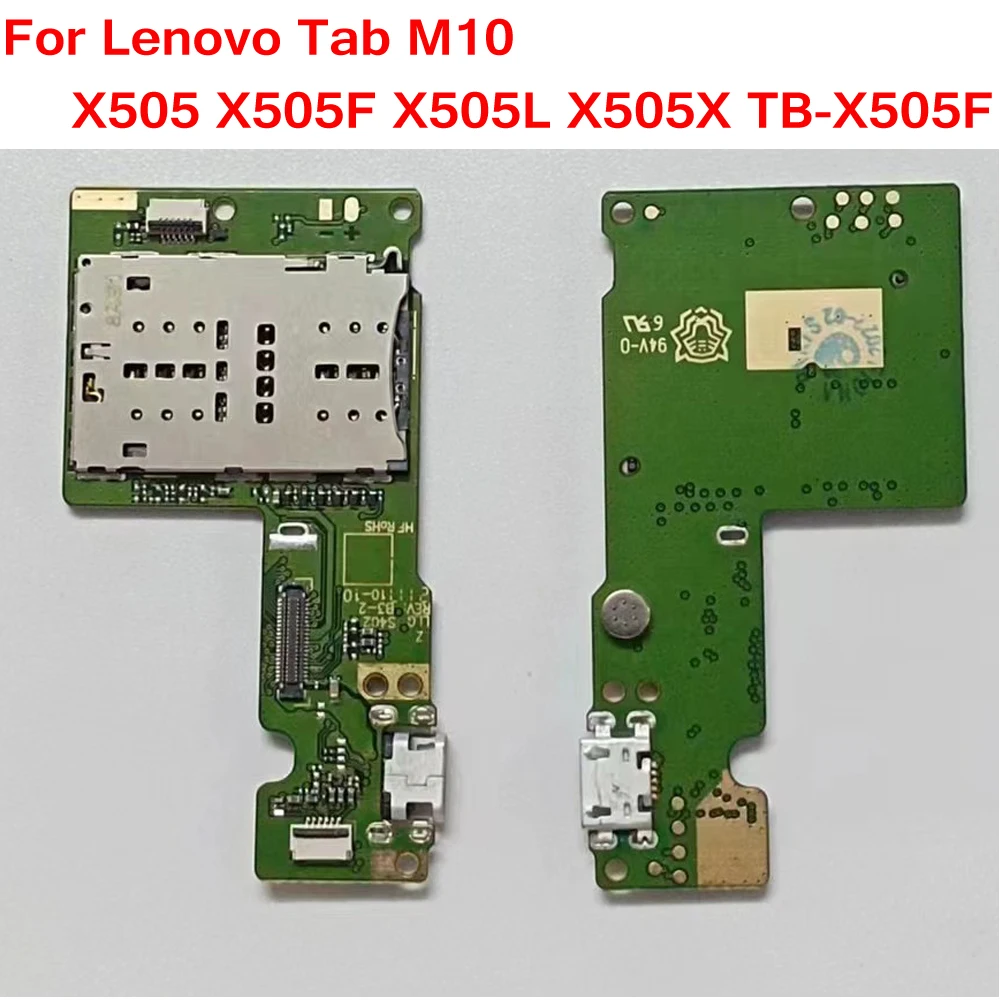 

Charging Dock Flex Cable USB Charger Port Board Plug For Lenovo Tab M10 X505 X505F X505L X505X TB-X505F Sim Reader Connector