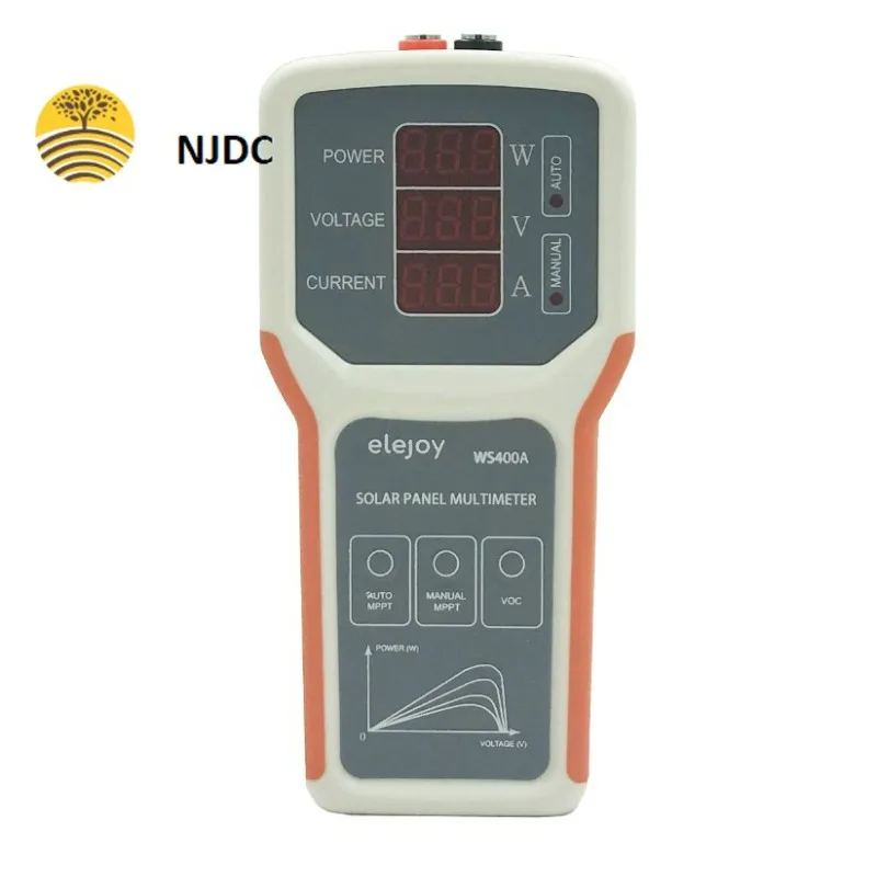 ELEJOY WS400A Φ Smart MPPT мультиметр солнечной панели, энергосистемы, тестер солнечной панели, анализатор VOC, измеритель мощности, измеритель тока
