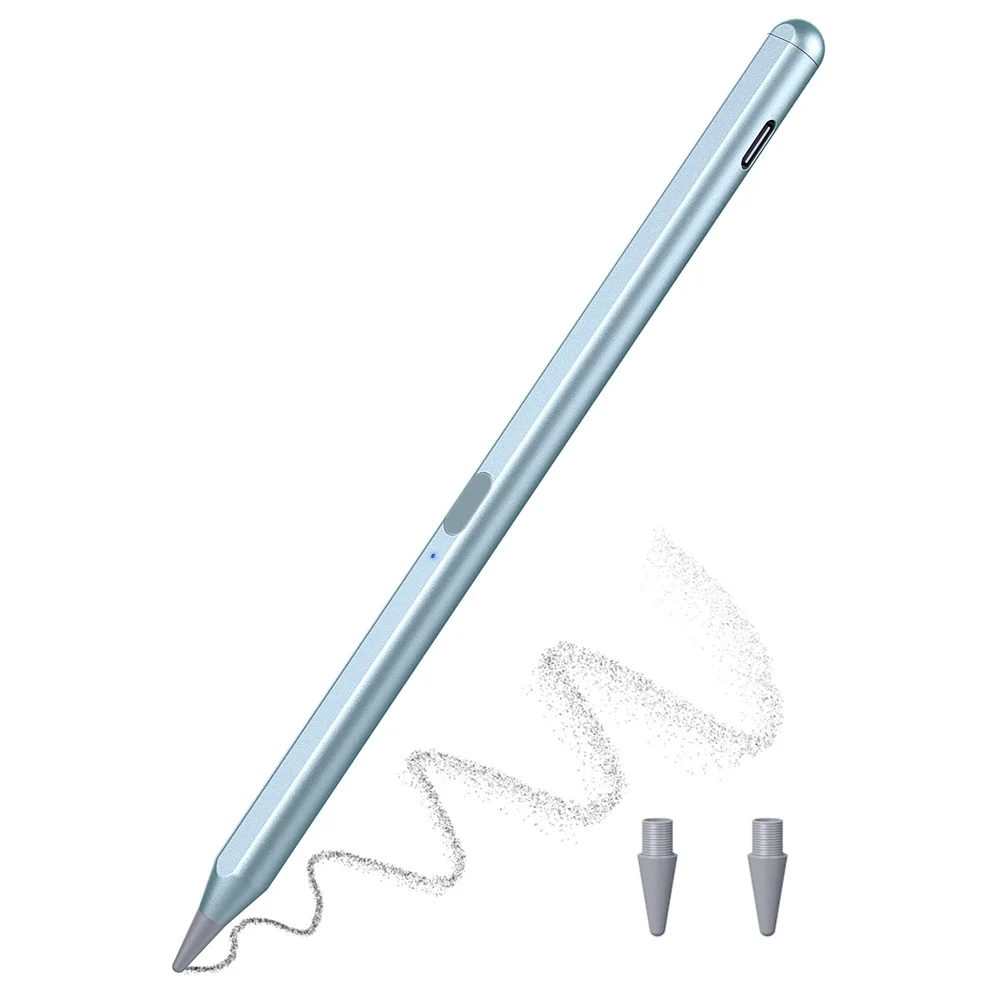 

Стилус для iPad с ладонью, карандаш чувствительности отклонения наклона Apple 8-го поколения 2020, 7/6-го, Air 4-го поколения