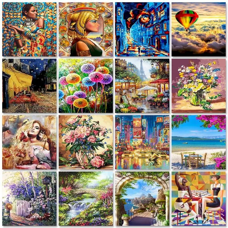 

Набор для рисования по номерам SDOYUNO, 60x75 см