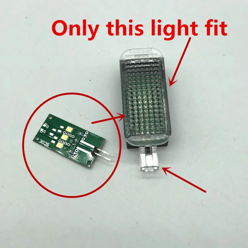 Автомобильная светодиодная лампа Footwell освещение перчаток освесветильник