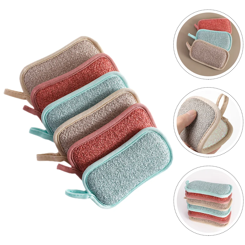 

Body Scrubber Exfoliator Cotton Sponge Microfiber Cleaning Cloths House Linen Sponges