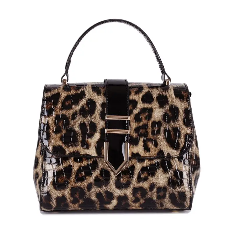 2023 New Women's Bag Large Capacity Leopard Pattern Handbag Fashionable And Simple Style Shoulder Bag Crossbody Bag For Women