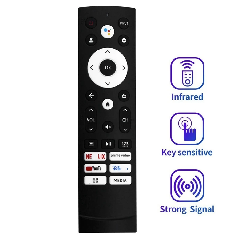 1 шт. пульт дистанционного управления для Hisense Smart TV 50A6H 50A65H 43A6H 43A65H