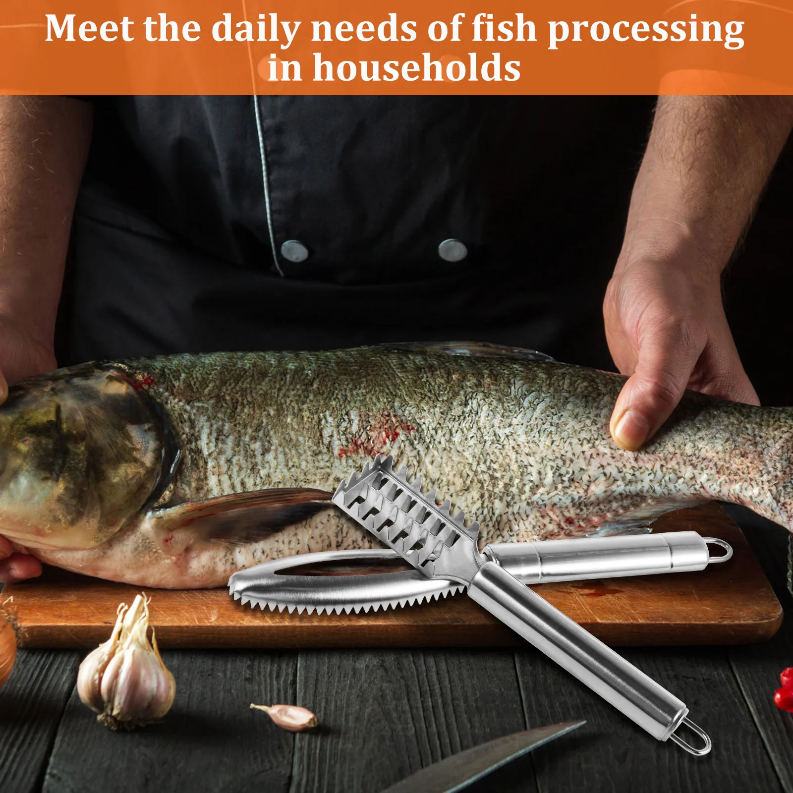 8-комп. Средство для удаления рыбьей чешуи с перчатками рыбья чешуя из