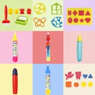 Волшебная искусственная игрушка, ручка, водный коврик для письма, ручка, карандаши, сменный инструмент, обучающая игрушка для детей, игрушки