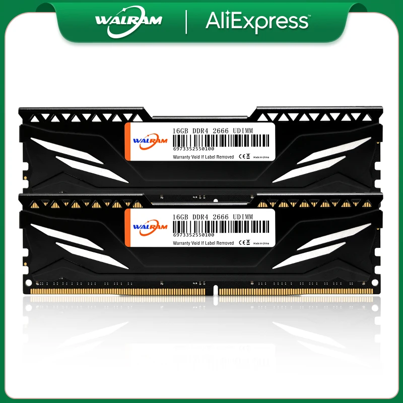 WAL RAM DDR3 DDR4 4 ГБ 8 16 оперативная Память ОЗУ 1333 1600 1866 2400 2666 3200 - Цена: 3510.54