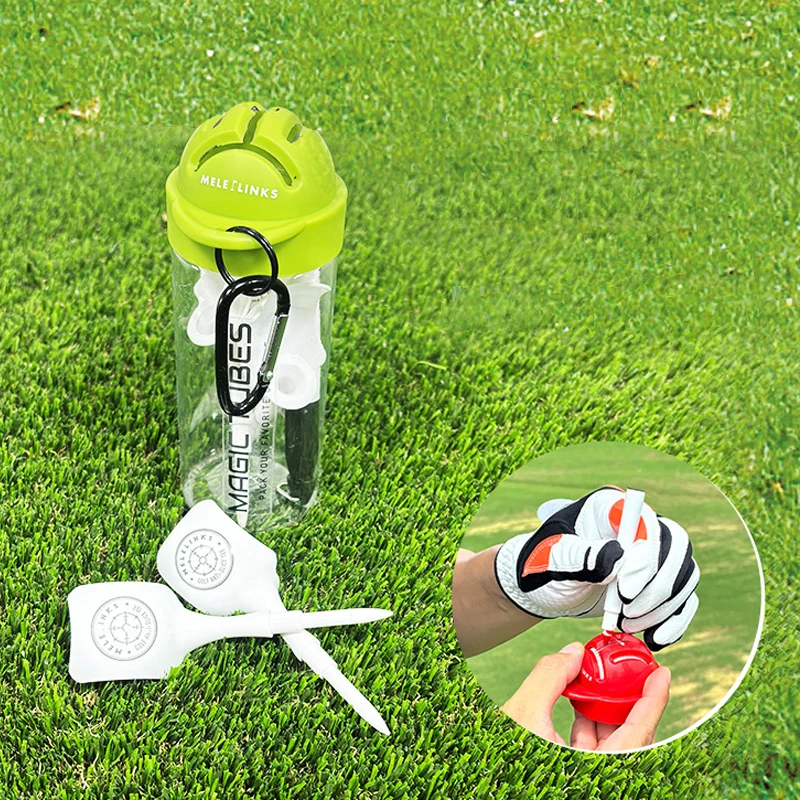 1 бутылка для гольфа с крючком пластиковая портативная сокровищ поставляется